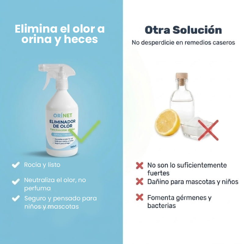 ORÍNET: Neutraliza el olor en segundos