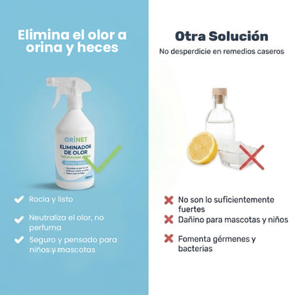 ORÍNET: Neutraliza el olor en segundos